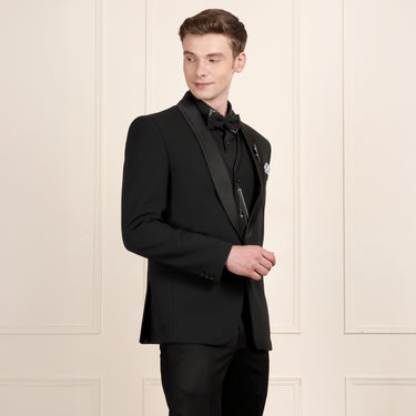 Tuxedo Suite for Stylish Look with Waistcoat, Pant and Bow