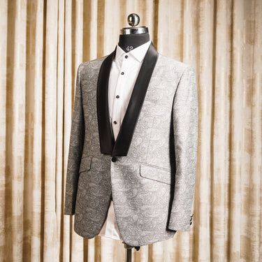 JAQUARD PRINTED TUXEDO