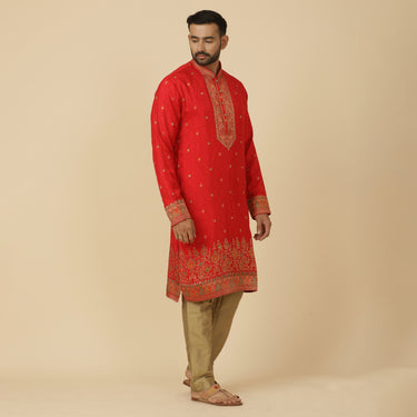 REGAL RED KURTA