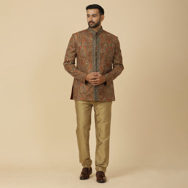 RUST OLIVE JODHPURI