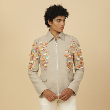 MULTICOLOR BOMBER JACKET