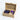 Purple tie with white polka dots box set