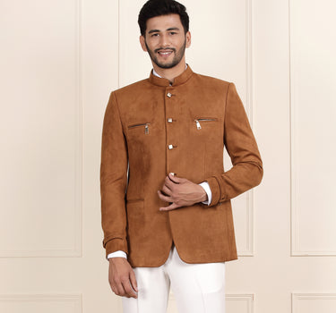 Tan Colour Jodhpuri Coat for Men