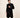 Elegant Black Sherwani with 3D Applique – Coat & Pant Set