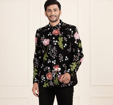 CROSS CURVED JODHPURI WITH PANT FABRIC
