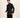 Black Jodhpuri Suit with Embroidery & Belt - Premium Polynosic Fabric