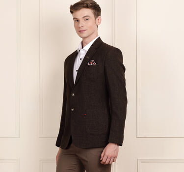 Brown Blazer Coat
