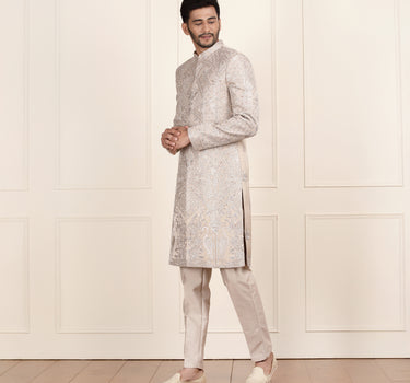 Regal Gold Sherwani for Men