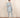 Sky Blue Open Style Indowestern for Men