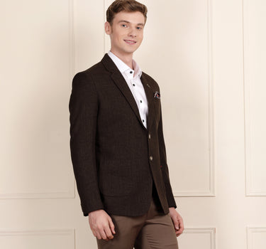 Brown Blazer Coat