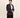 2 Piece purple colour tuxedo coat pant and bow