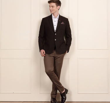 Brown Blazer Coat