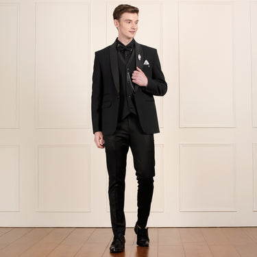 Tuxedo Suite for  Stylish Look with Waistcoat, Pant and Bow