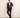 2 Piece purple colour tuxedo coat pant and bow