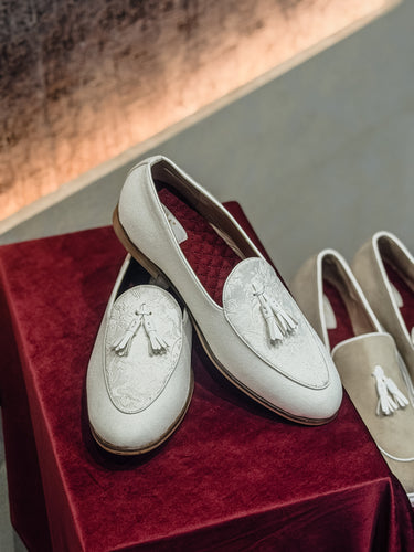 JACQUARD LOAFERS