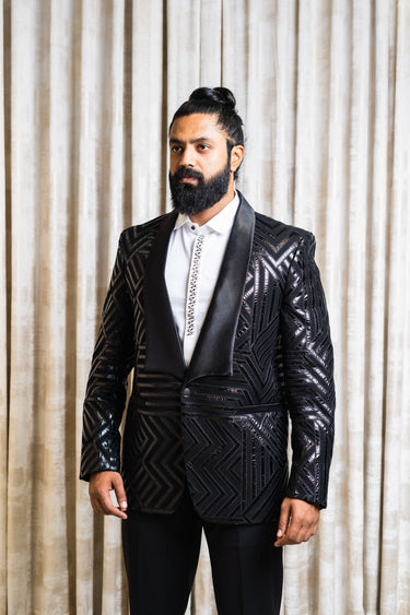 Designer Satin Tape Tuxedo
