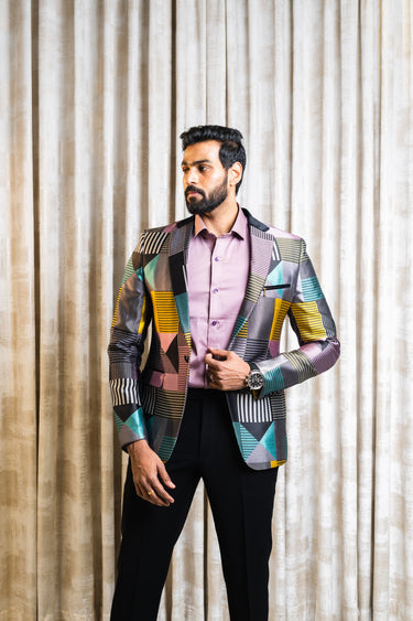 Multicolored Party Jacket