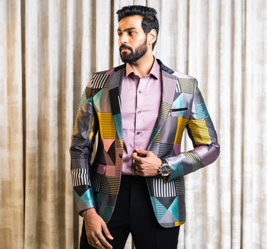 Multicolored Party Jacket