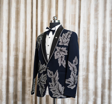 Intricate Embroidery Tuxedo