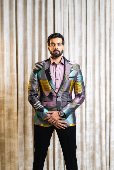 Multicolored Party Jacket