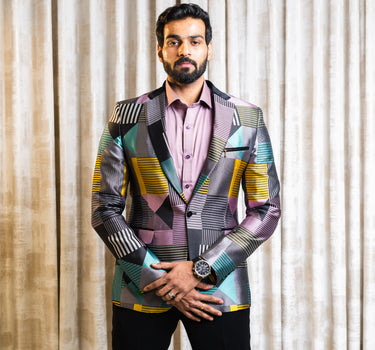 Multicolored Party Jacket