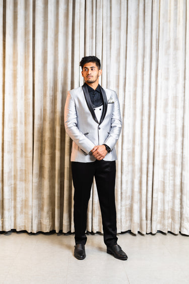 Classic SIlver Tuxedo 3 piece