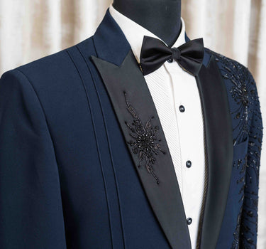 Ornate Embroidery Tuxedo