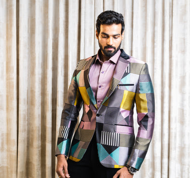 Multicolored Party Jacket