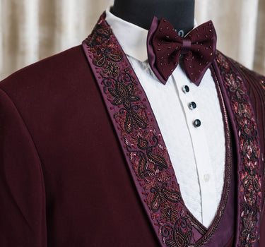 Lavish Embroidery Tuxedo