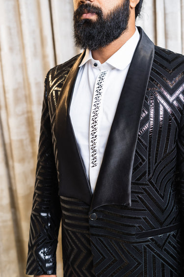 Designer Satin Tape Tuxedo