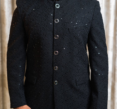 Lucknowi Embroidered Jodhpuri Jacket