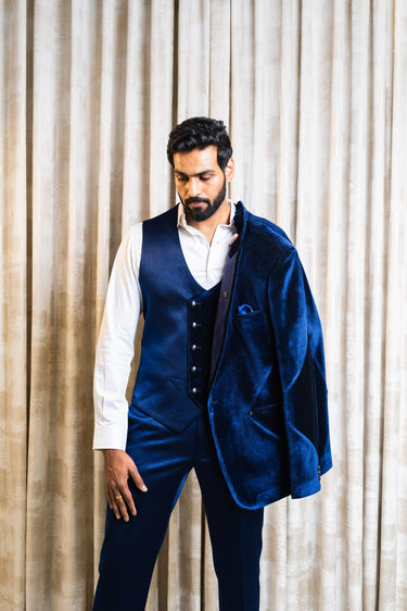 Designer Velvet Suit 3 piece
