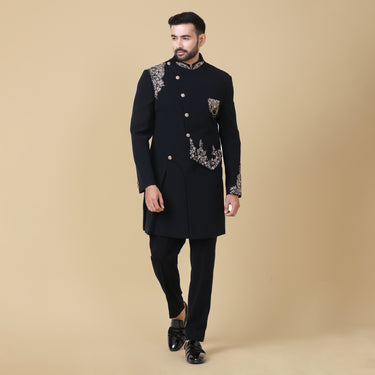 REGAL AYSSMETRIC SHERWANI