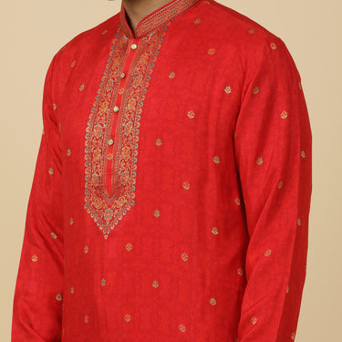 REGAL RED KURTA