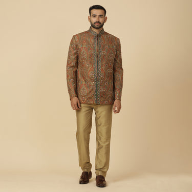 RUST OLIVE JODHPURI