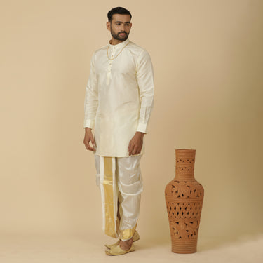SILK DHOTI KURTA