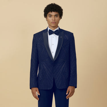 GEOMETRIC EMBROIDERY TUX