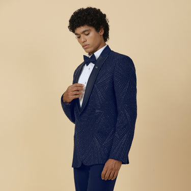 GEOMETRIC EMBROIDERY TUX