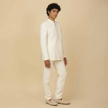 ELEGANT WHITE JODHPURI