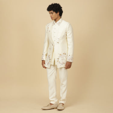 PASTEL JODHPURI COAT