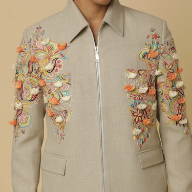 MULTICOLOR BOMBER JACKET