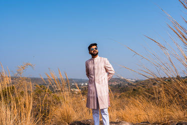 Classic Filler Embroidered IndoWestern Set
